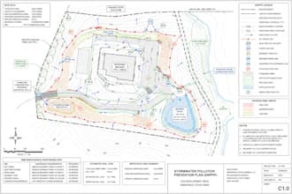 create gis sewer, drainage, stormwater, and swppp maps in autocad