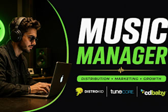 music distribution, music manager, fix distribution issues and music marketing
