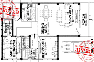 draw 2d floor plan, tiny house, architectural floor plan