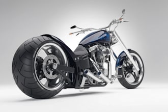 create 3d bike model, 3d bicycle, car model, car wrap, 3d airplane, bike design