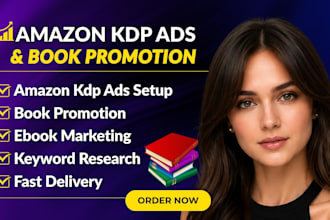 do amazon KDP ads, kindle book promotion and ebook marketing for authors