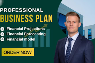 prepare financial projections, financial model and forecast