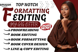 do your kdp book editing formatting for publishing book proofreading book editor