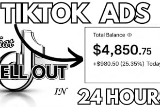 tiktok ads to 100x sales, 24hrs sales tiktok ads, tiktok ads with ROI, tiktok ad