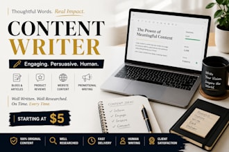 product reviews, tech articles, and social media content