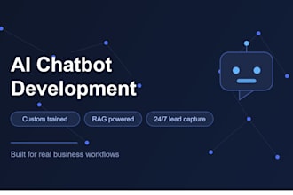develop a custom ai chatbot for your business website