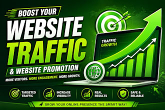 do organic promotion for your website and generate traffic to your website