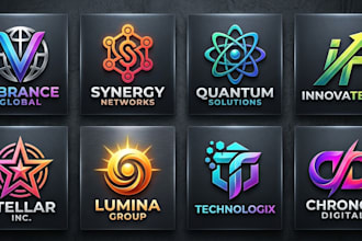 design professional gaming and branding logo