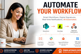 set up sharepoint approval workflow docusign integration with webhook alerts