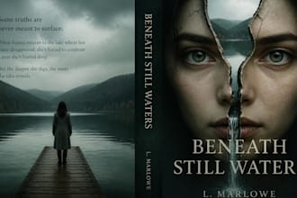 do fantasy book cover, thriller book cover design