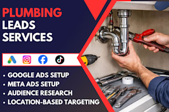 generate targeted plumbing leads with meta google ads