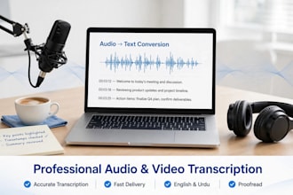 transcriptions  audio and video into accurate text