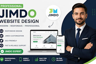 design responsive jimdo website redesign  jimdo website builder jimdo expert