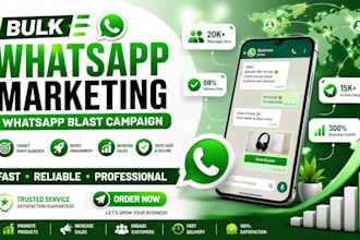 send bulk whatsapp sms and blast whatsapp marketing campaign