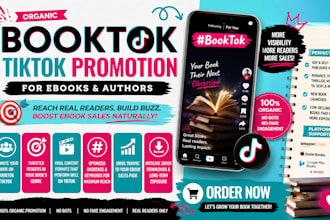 do viral booktok promotion booktok book marketing usa book promotion ebook
