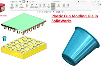 design injection molds and optimize plastic products