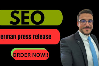 write seo press release german press release publish to german news platforms