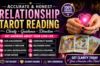 do accurate love and relationship tarot reading with honest guidance