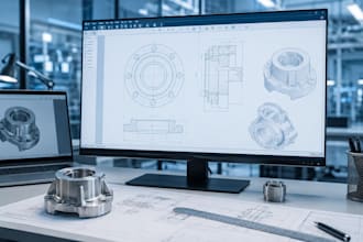 reverse engineer your product sample into 2d 3d cad drawings