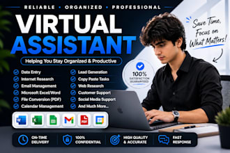 virtual assistant and online helper