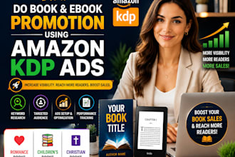 do book and ebook promotion using amzon kdp ads