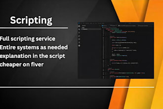 make a script for almost any programming language