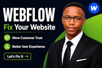 fix your webflow website layout, cms, forms and mobile issues
