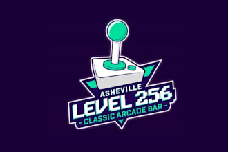 design unique arcade bar revised logo