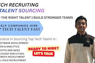 source and recruit top talent for your remote or onsite positions