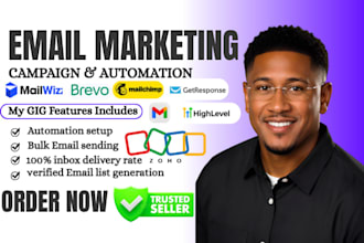 setup brevo email marketing automation, mailchimp or klaviyo flows