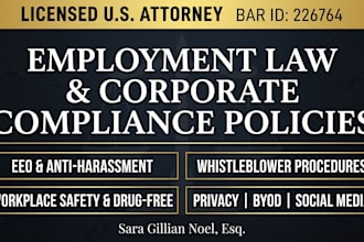 draft US attorney anti harassment, discrimination and eeo policies
