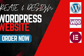 design, redesign and create wordpress website