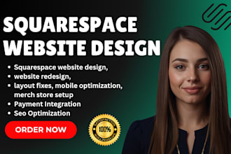 design squarespace website, fix squarespace website, redesign squarespace, SEO