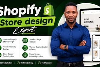 design shopify store design expert