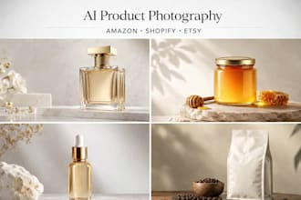 create professional ai product images for amazon, shopify and social media