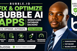 fix bubble ai app workflows, database and backend issues