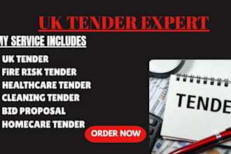 win uk tender, healthcare tender, cleaning tender, construction tender, bid