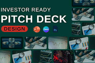 prepare an investor ready pitch deck and business plan