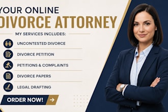 draft divorce petition, uncontested divorce, and family court documents