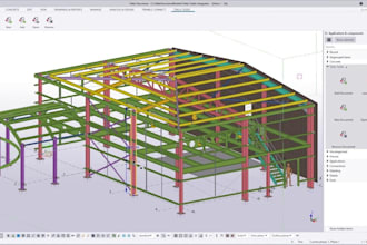 create steel detailing, fabrication drawings and shop drawings using tekla