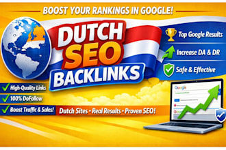 do dutch SEO linkbuilding backlinks for netherlands websites