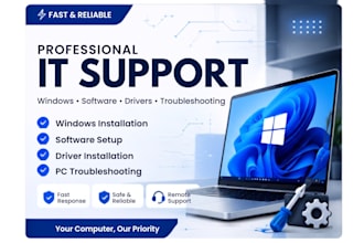 install windows, drivers, and optimize your PC