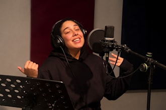 be create catchy radio, brocast jingles, youtube intro outro in arabic