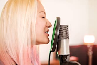 be your pop singer female vocalist, female rnb singer, rnb song songwriter
