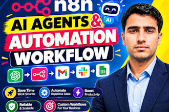 build n8n ai agents and custom workflow automation