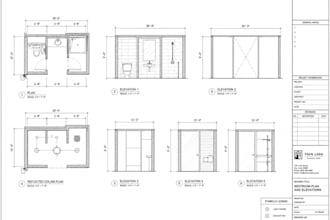 draw a site plan, plot plan, landscape plan of city permit for property approval