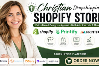 shopify ecwid store design shopify website redesign christian dropshipping