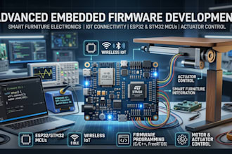 develop custom firmware for embedded systems