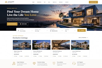 create a high converting real estate landing page