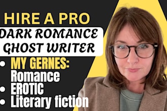 ghostwrite dark romance, contemporary romance, and more